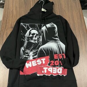 Graphic Black Hoodie